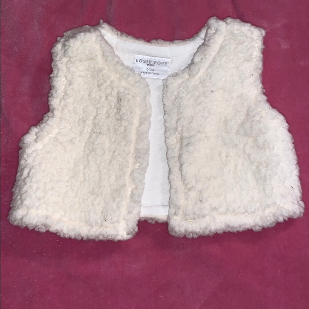 Rosie pope vest 0-3 months
